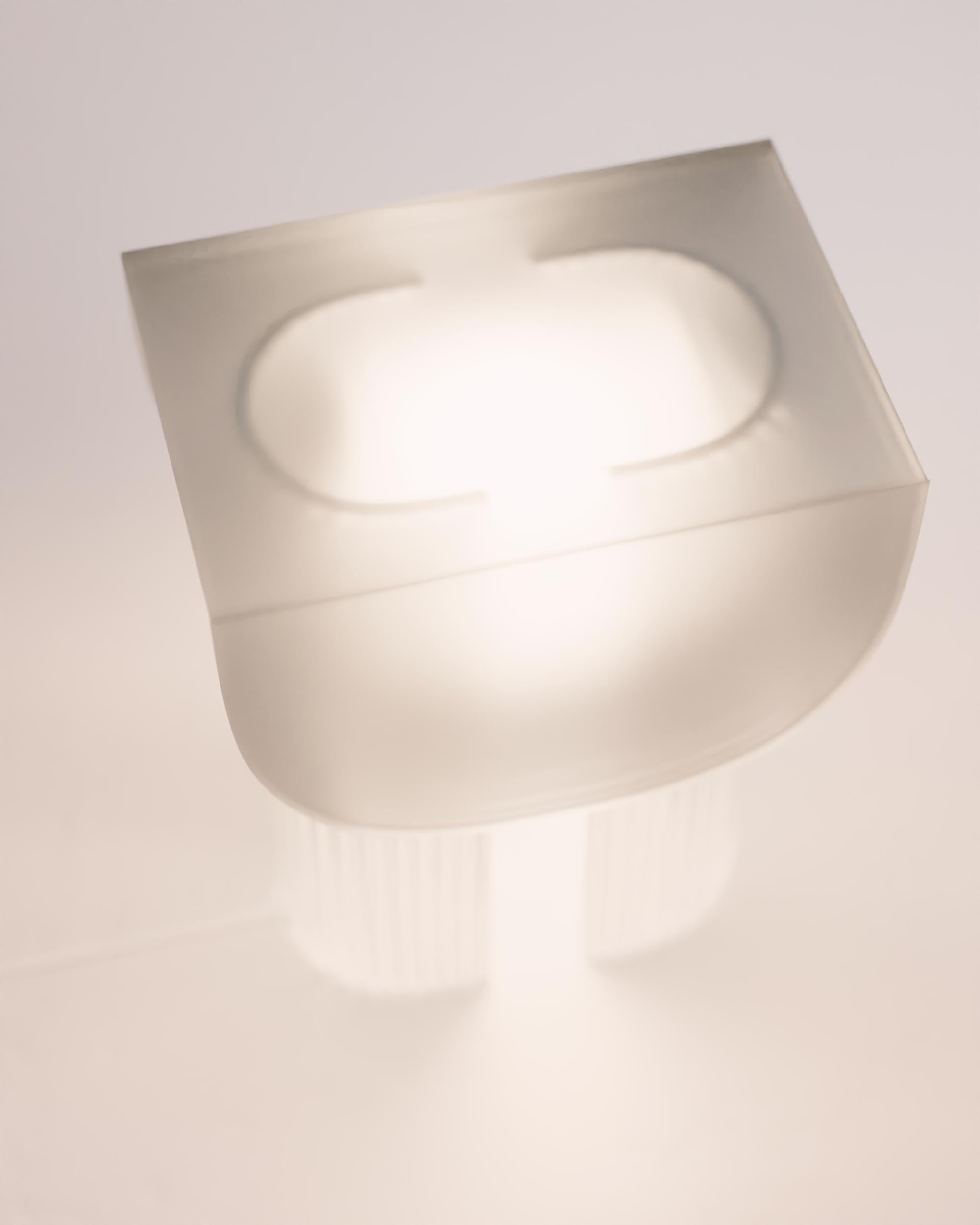 HELIA Table Lamp by Glass Variations In New Condition For Sale In Geneve, CH