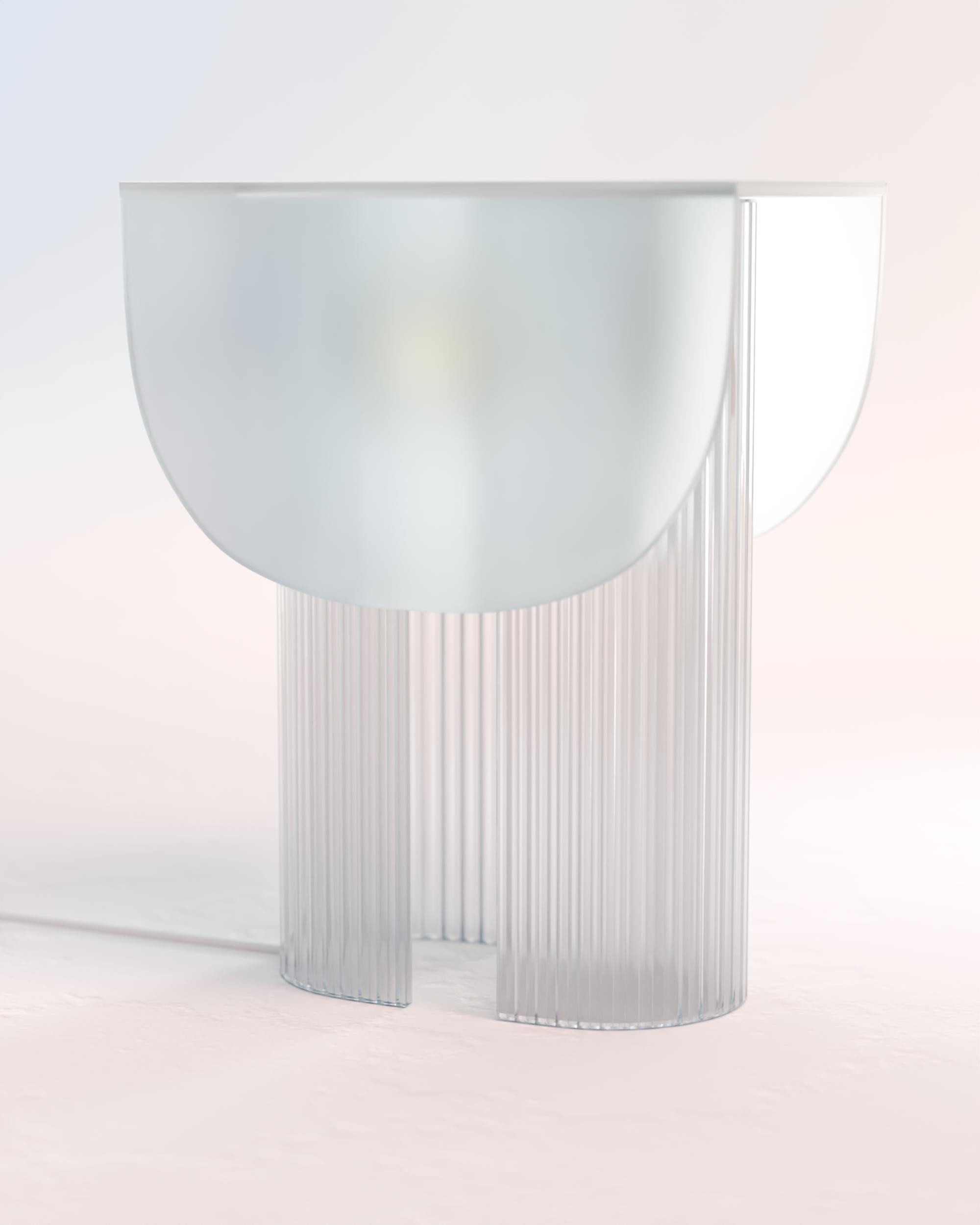 Contemporary HELIA Table Lamp by Glass Variations For Sale