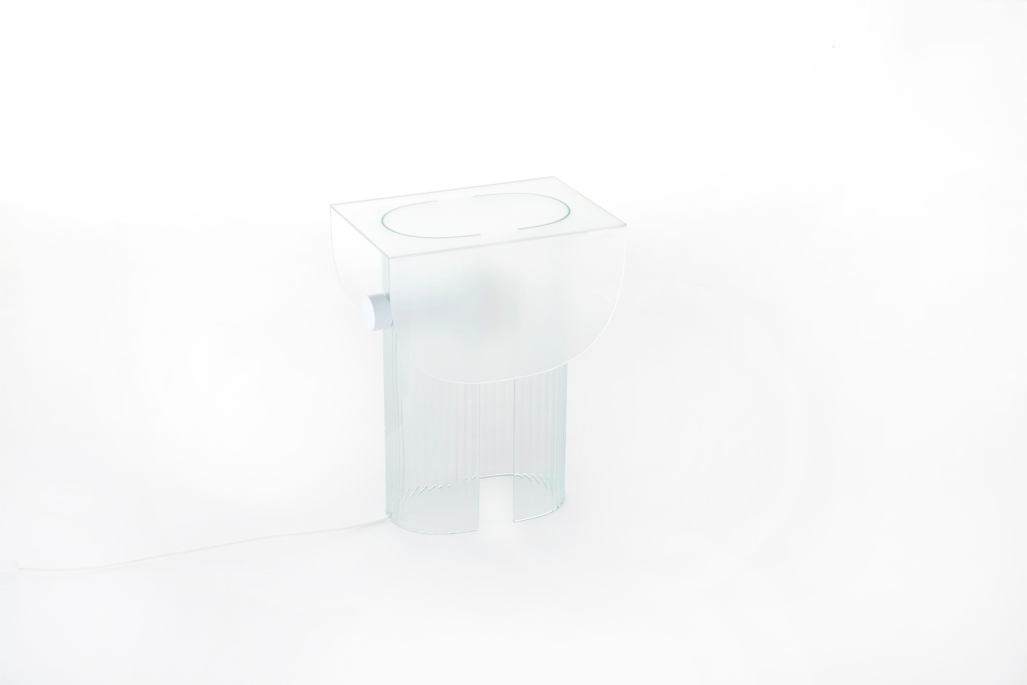 Contemporary HELIA Table Lamp by Glass Variations For Sale