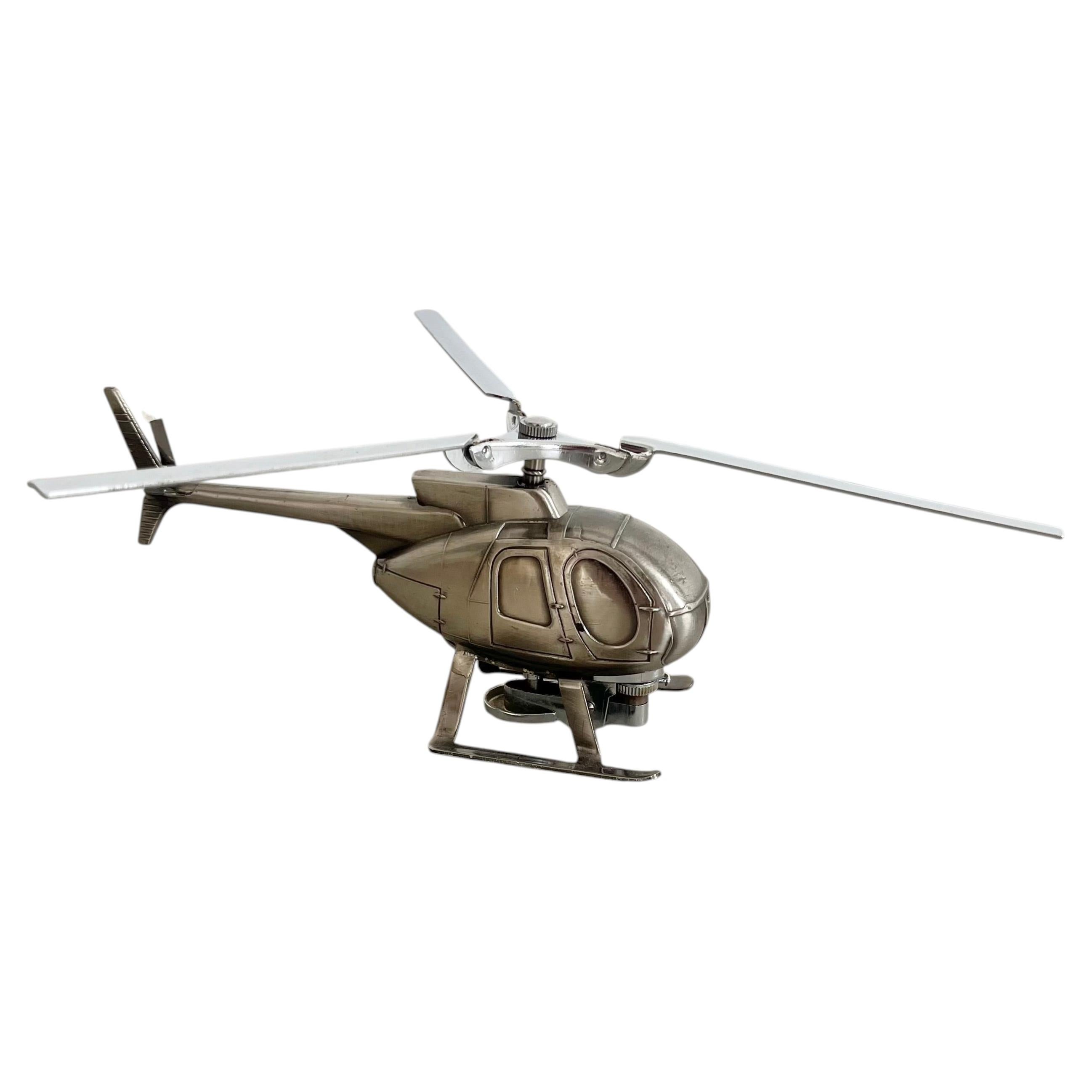 Helicopter Table Lighter, 1970s Japan