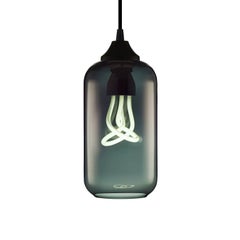 Helio Chroma Opaline Handblown Modern Glass Pendant Light, Made in the USA