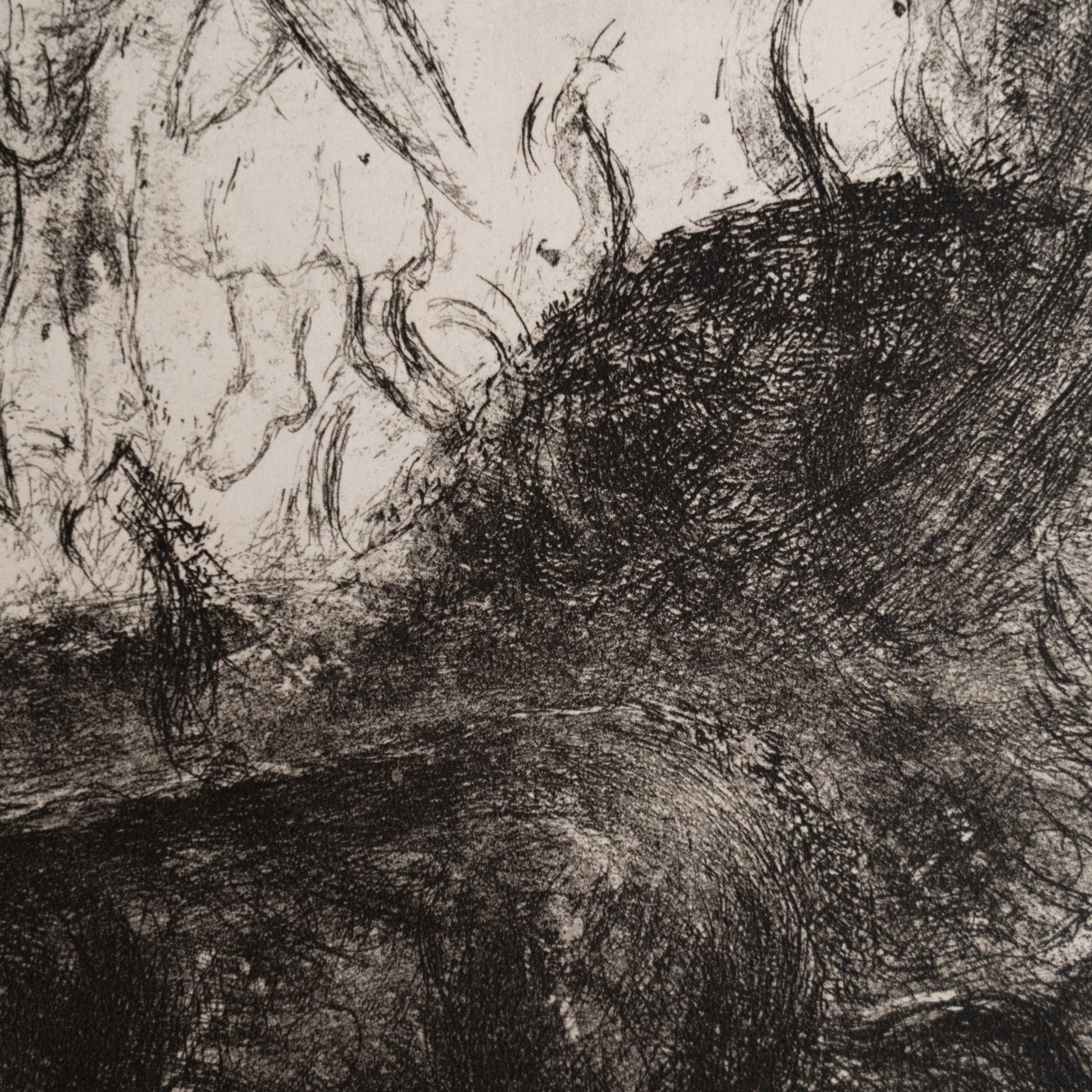Heliograbado de Marc Chagall de su serie bíblica icónica, 1956 mediados del siglo XX en venta