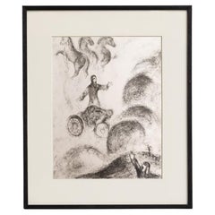 Heliogravurdruck von Marc Chagall aus seiner ikonischen biblischen Serie, 1956