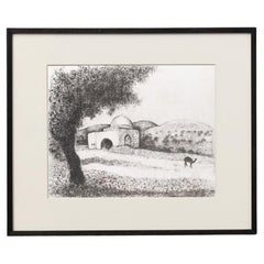 Heliogravurdruck von Marc Chagall aus seiner ikonischen biblischen Serie, 1956