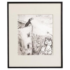 Heliograbado de Marc Chagall de su serie bíblica icónica, 1956