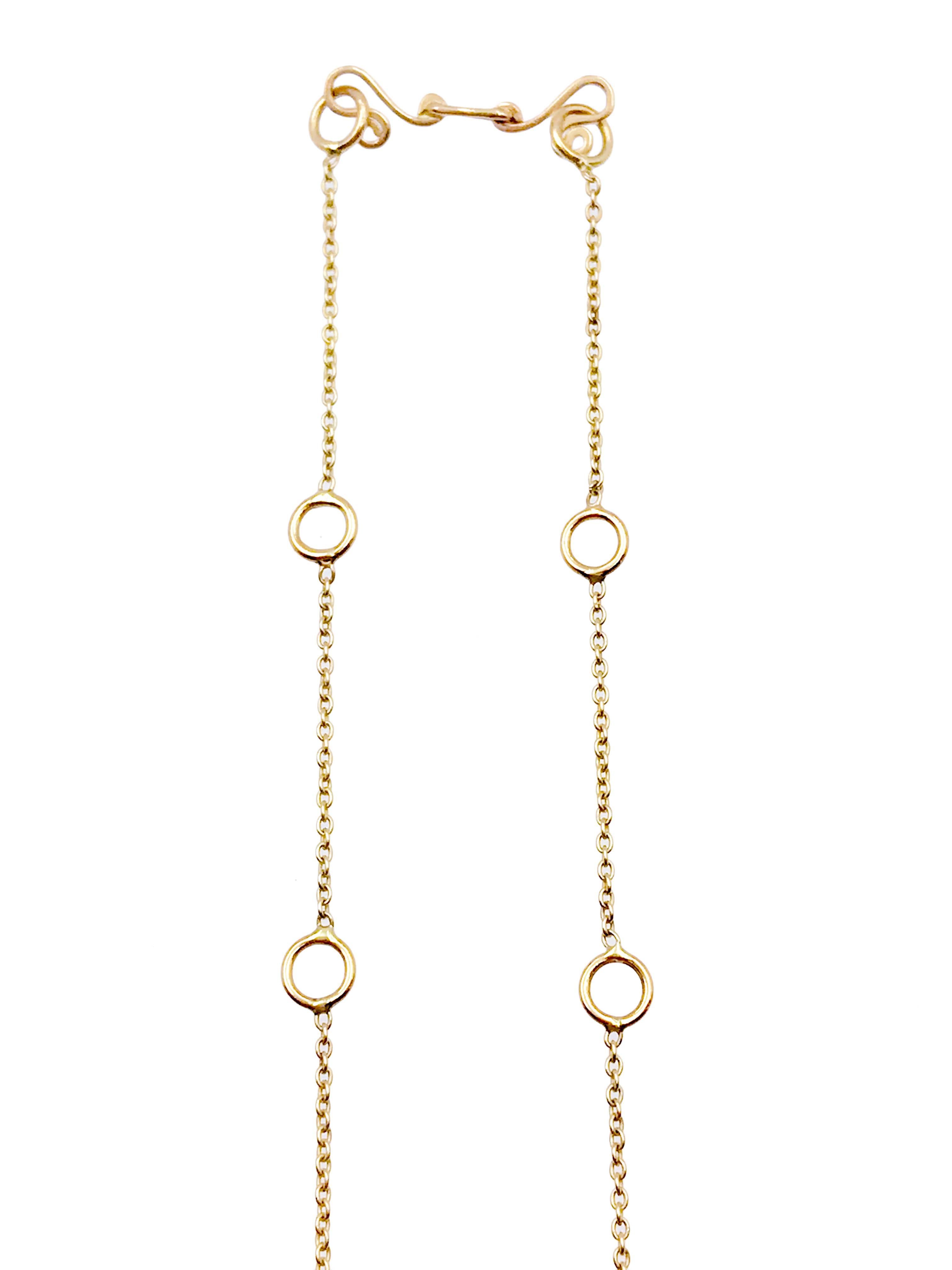 Contemporary Silphium 18k 0.46 Carat Rose-Cut Diamond Halo Pendant Necklace 3.28g For Sale