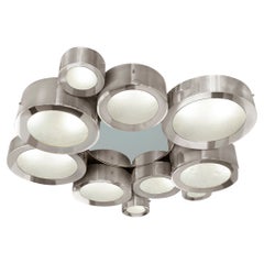 Plafonnier Helios 44 par Gaspare Asaro-Polished Nickel Finition