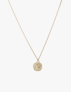 Helios and Rose Coin Pendant