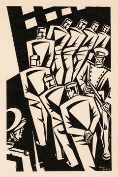 Antique Los Presidios (The Prisons) from Días de Ira — Anti-Fascist Modernism