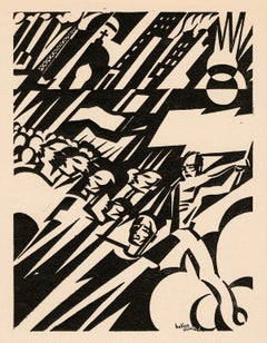 Six works from Días de Ira (Days of Wrath) — Anti-Fascist Modernism
