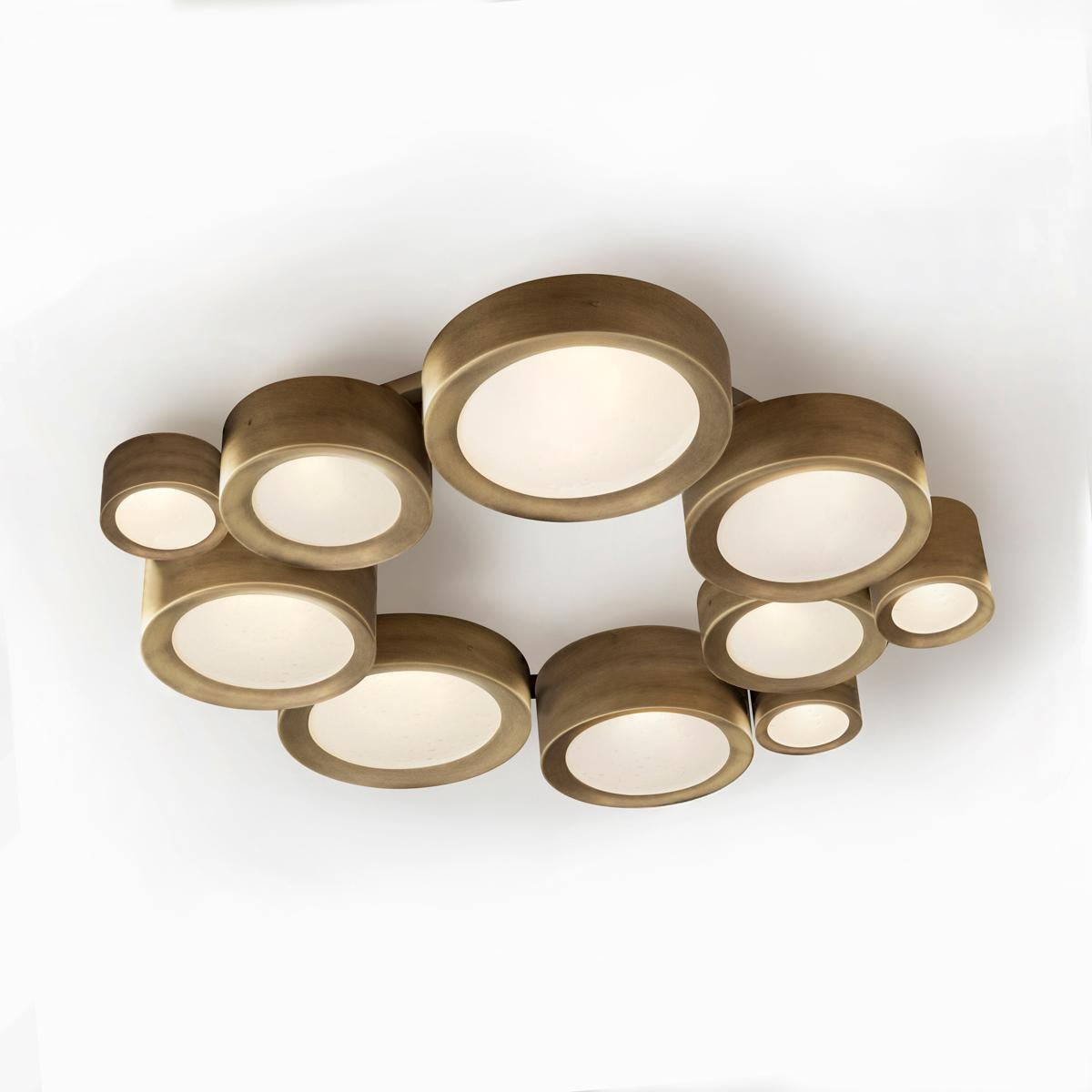 Helios LT von Gaspare Asaro, schwarze Bronze-Finish im Angebot 3