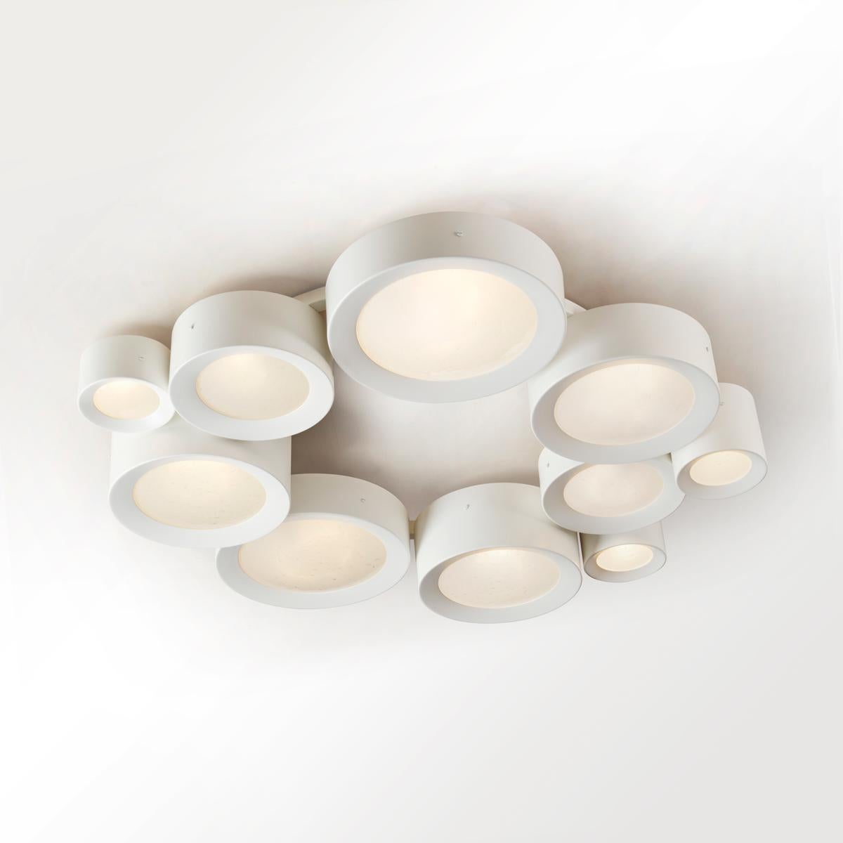 Helios LT von Gaspare Asaro, schwarze Bronze-Finish im Zustand „Neu“ im Angebot in New York, NY