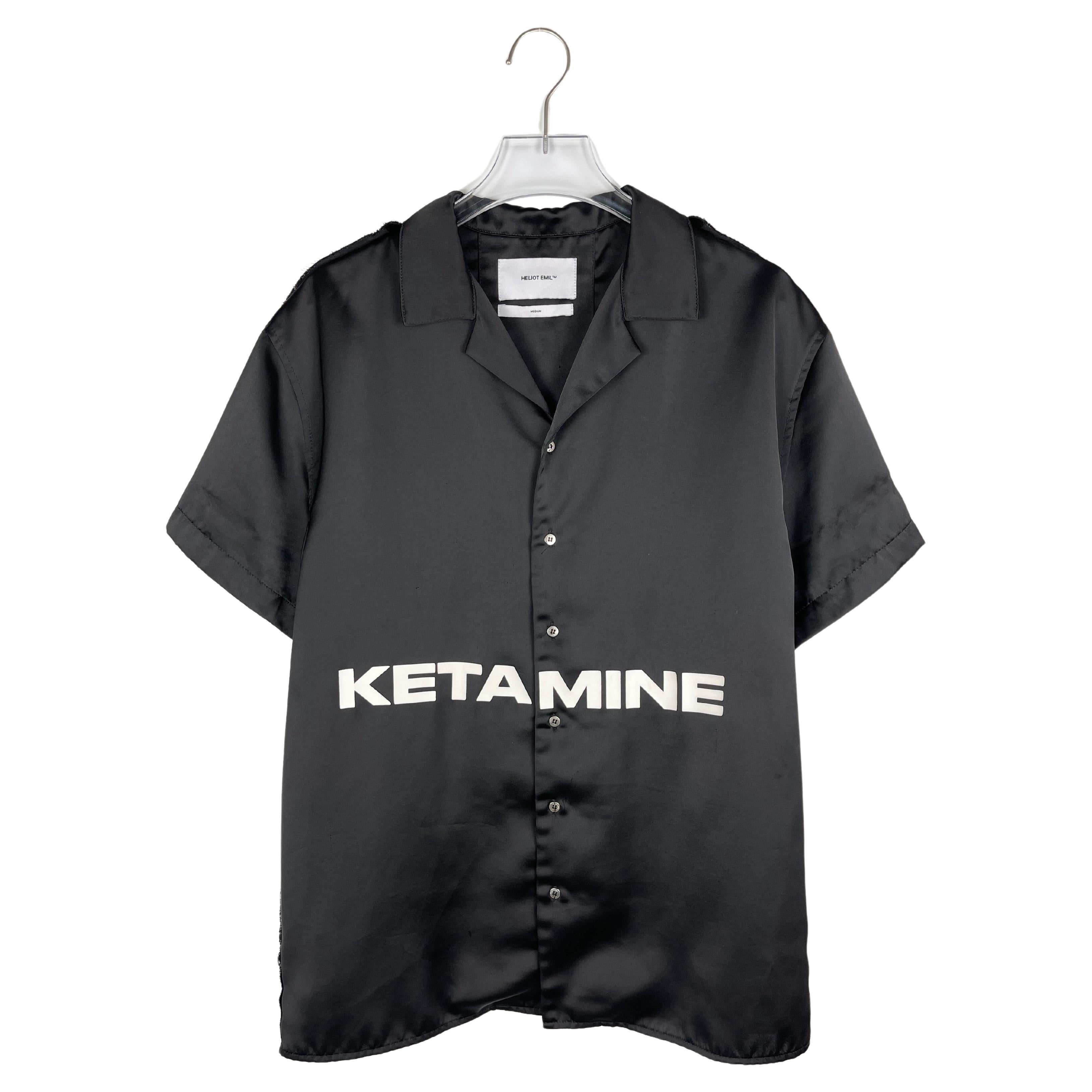Heliot Emil 2018 Stapled Ketamine Shirt For Sale
