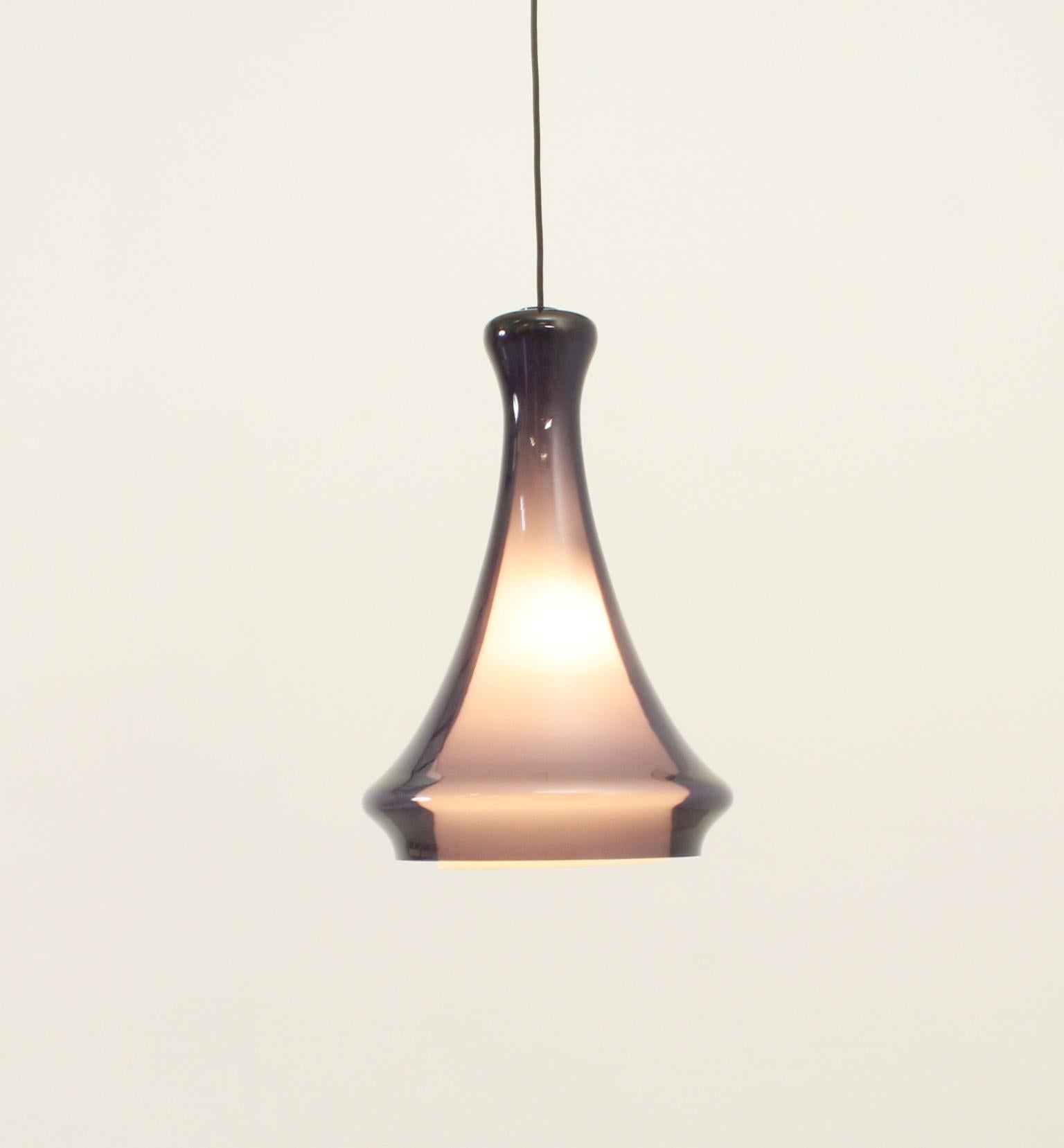 Scandinave moderne Lampe à suspension Heliotrop par Jo Hammerborg pour Fog & Mørup, Danemark en vente