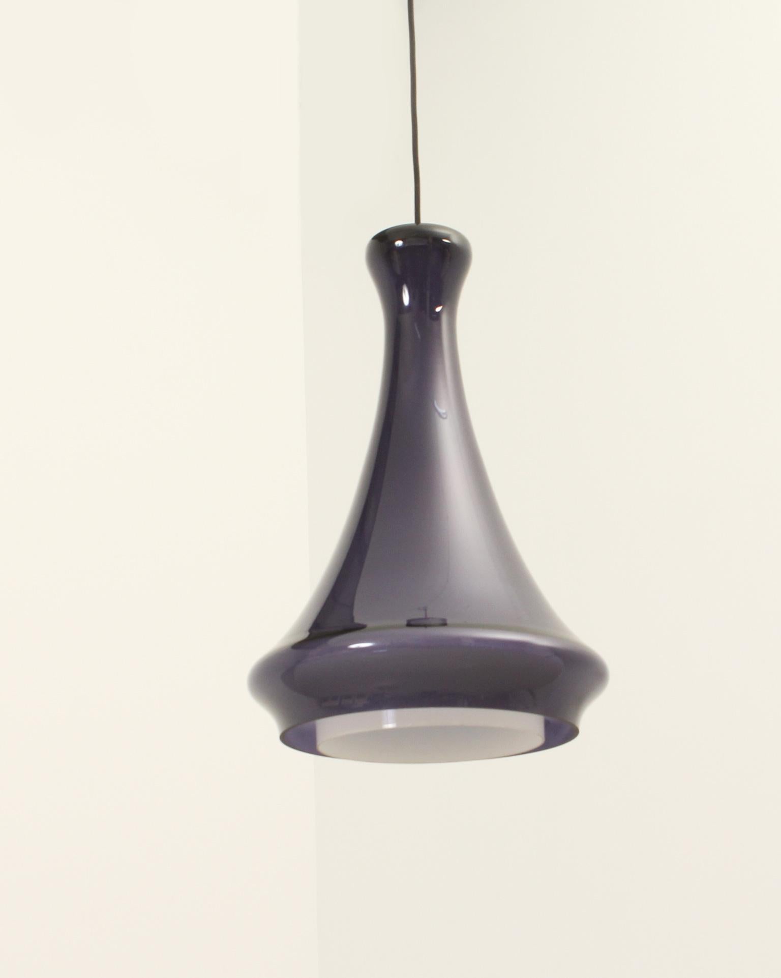 Heliotrop Pendant Lamp by Jo Hammerborg for Fog & Mørup, Denmark In Good Condition For Sale In Barcelona, ES