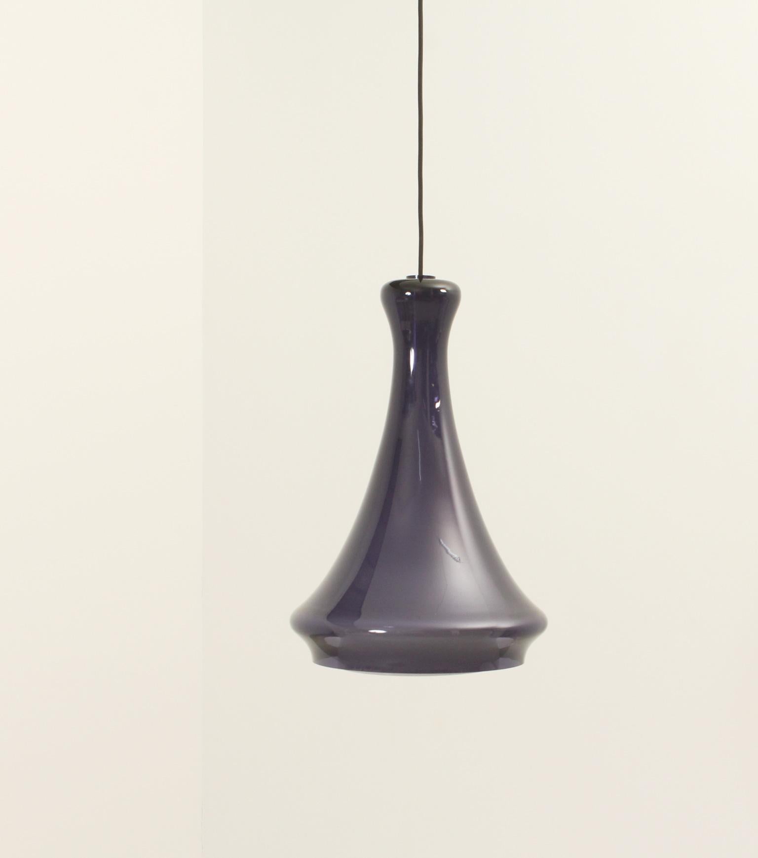 Milieu du XXe siècle Lampe à suspension Heliotrop par Jo Hammerborg pour Fog & Mørup, Danemark en vente