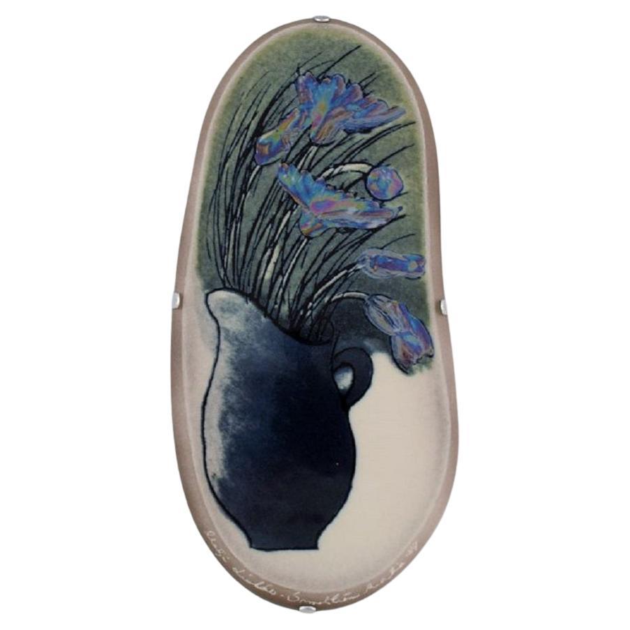 Heljä Liukko-Sundström per Arabia, Placca da parete in maiolica smaltata