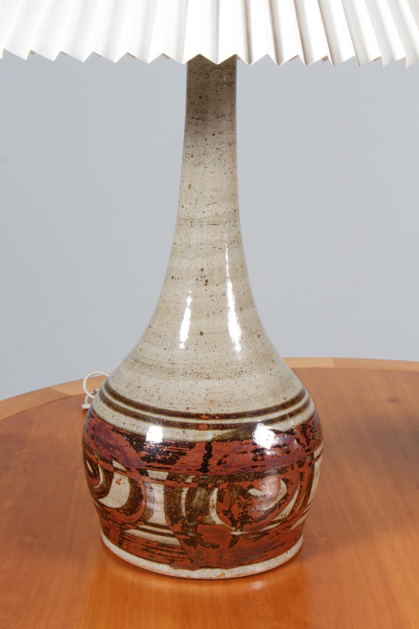 Hell Allpass pair of table, glazed stoneware In Good Condition For Sale In Esbjerg, DK