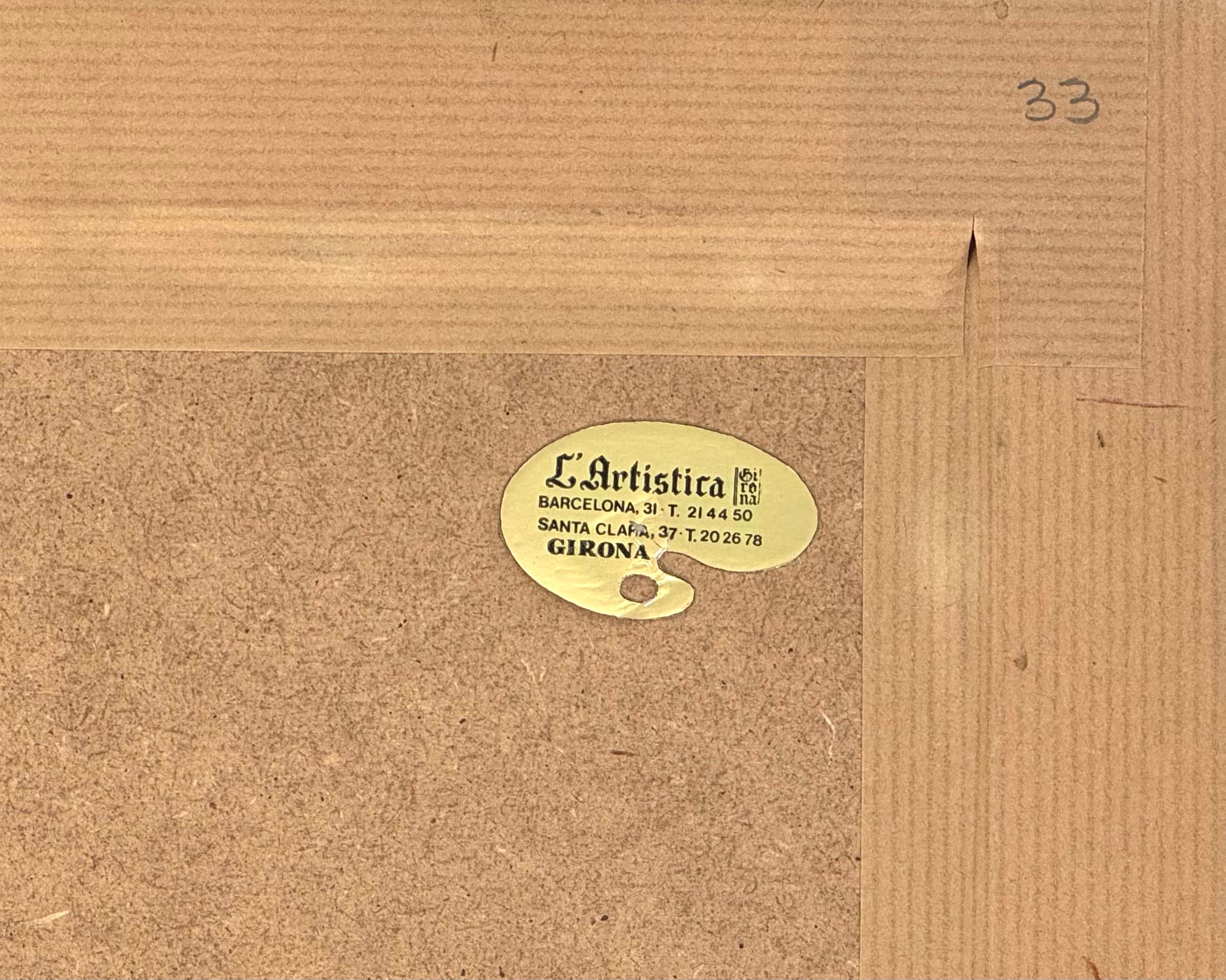 El Infierno: Canto 33 Grabado en madera (La Divina Comedia) de Salvador Dalí en venta 1