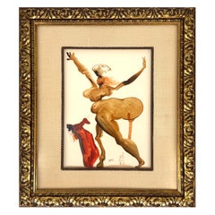 Hell: Canto 33 Wood Engraving (The Divine Comedy) by Salvador Dalí
