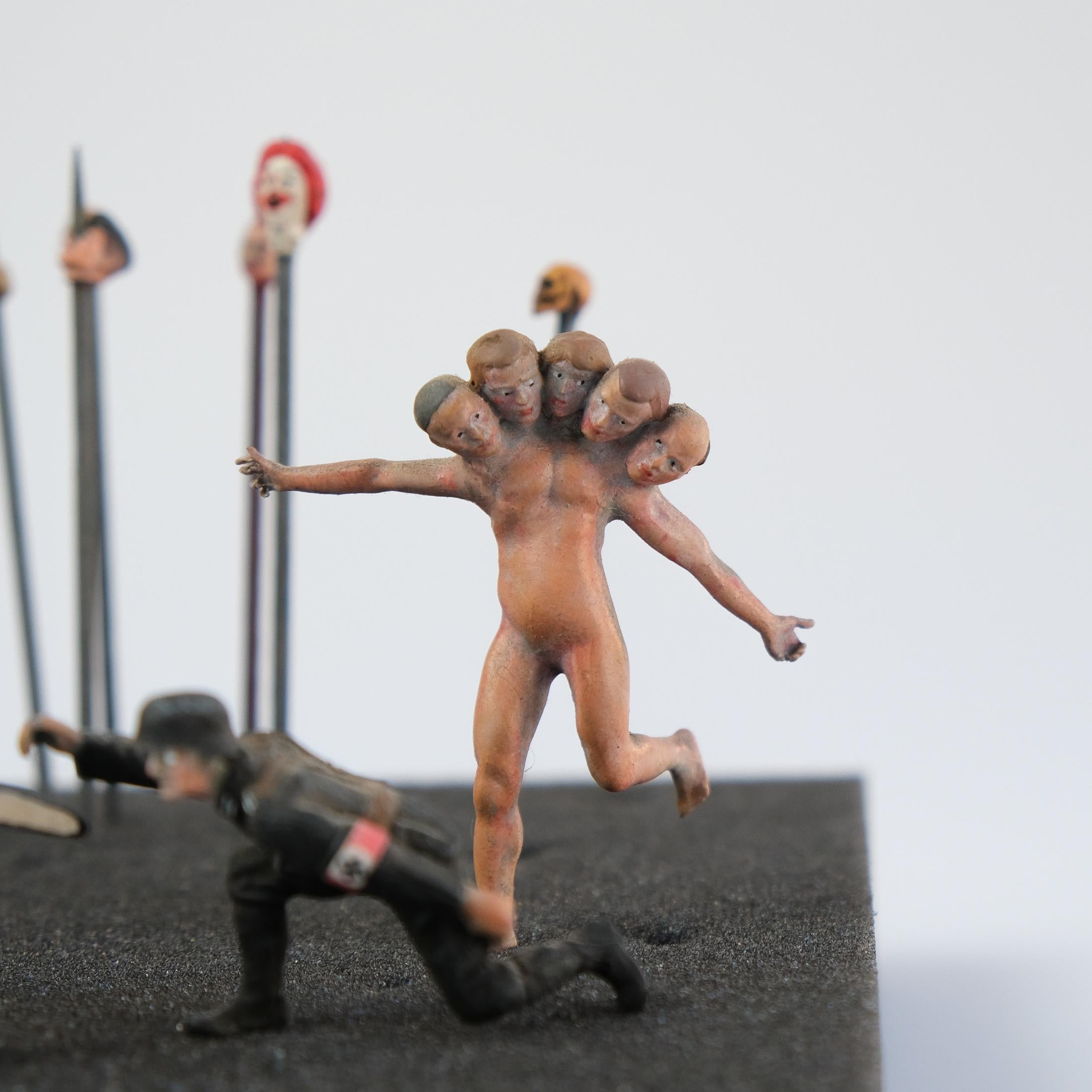 Metal 'Hell Souvenir' figures By Jake and Dinos Chapman, 2022 For Sale