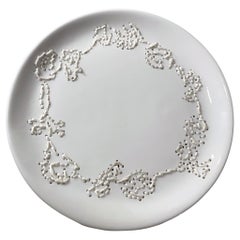 Hella Jongerius Embroidered Porcelain Plate