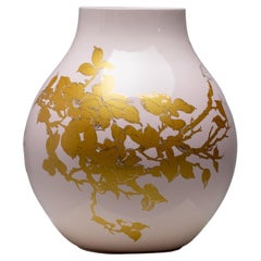 Hella Jongerius Pink & Gold Vase 