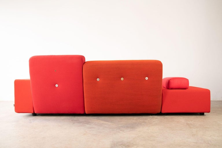 Hella Jongerius Polder Sofa for Vitra Sleek Contemporary Designer Style For Sale at 1stDibs