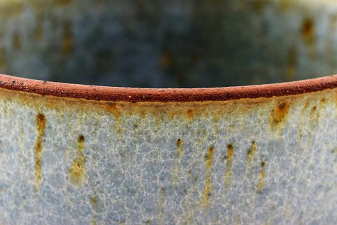 Helle Alpass '1932-2000', Large Bowl of Glazed Stoneware, 1960s-1970s 1