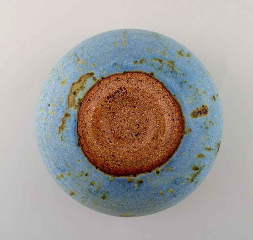 Helle Alpass '1932-2000', Large Bowl of Glazed Stoneware, 1960s-1970s 2