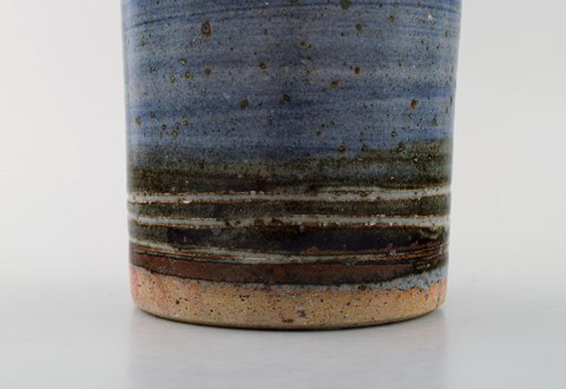 Helle Alpass-Vase aus glasiertem Steingut im Zustand „Gut“ im Angebot in Copenhagen, DK