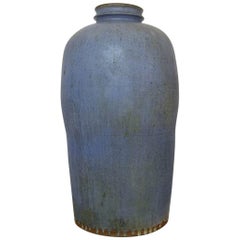 Helle Alpass, Denmark, Colossal Vase of Glazed Stoneware