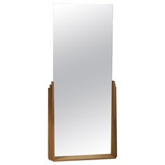Helle Clear Polished Edge Floor Mirror by Bowen Liu