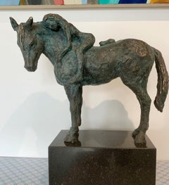 Harmony by Helle Crawford, Bronze sculpture of a mother and daughter