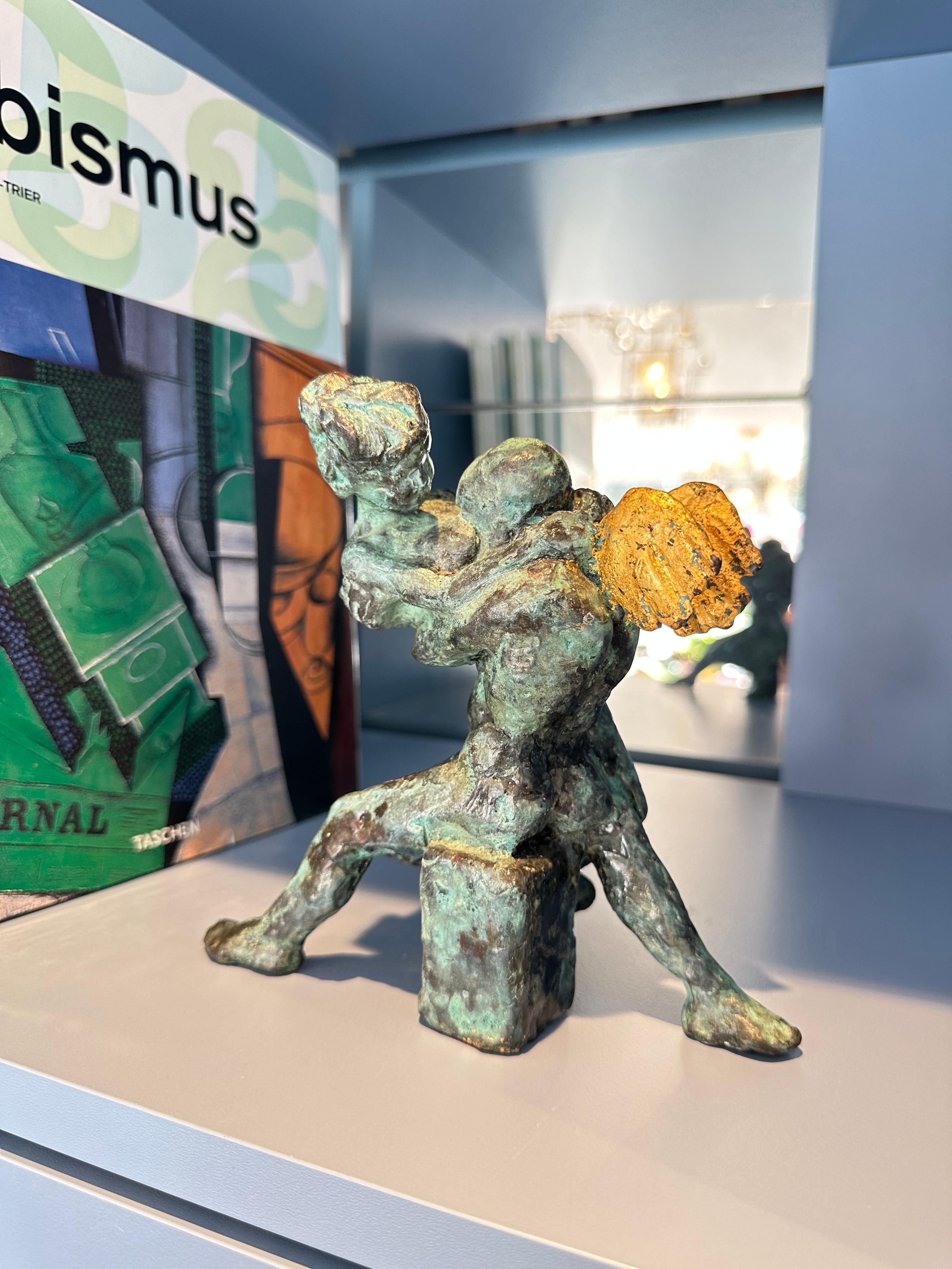 Heavenly in Love di Helle Crawford, scultura figurativa in bronzo in vendita 5