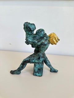 Heavenly in Love de Helle Crawford, Escultura figurativa de bronce