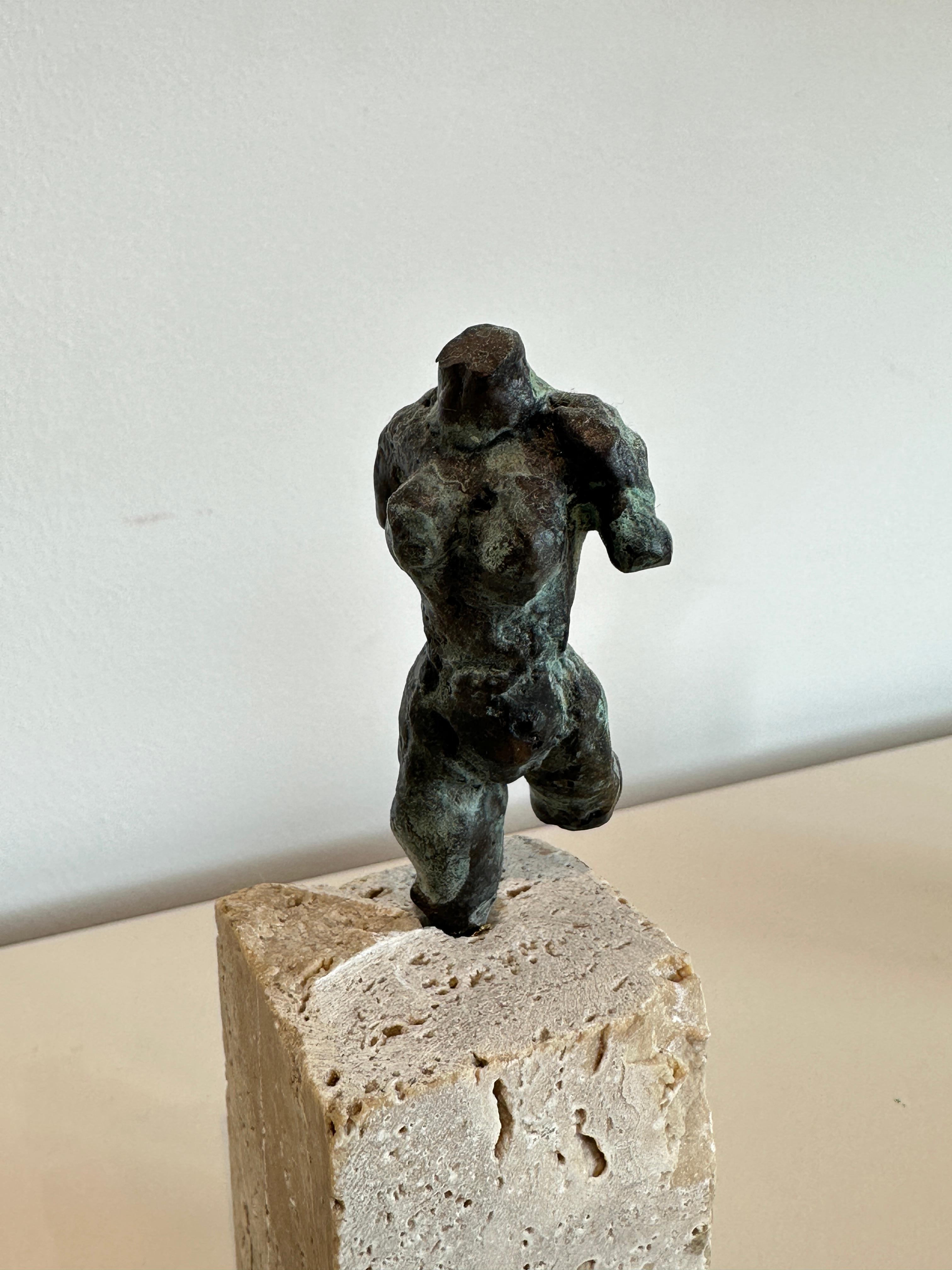 Even though Helle Rask Crawford often refers to classic myths in her sculptures, sh is not a classical sculptor in the neoclassical sense. Rather, Helle Crawford could be defined as an anti-classical artist. Her sculptures are expressive, dynamic,