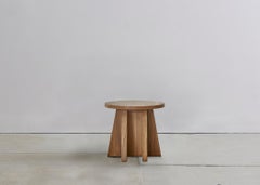 Helle Solid Wood Side Table by Bowen Liu