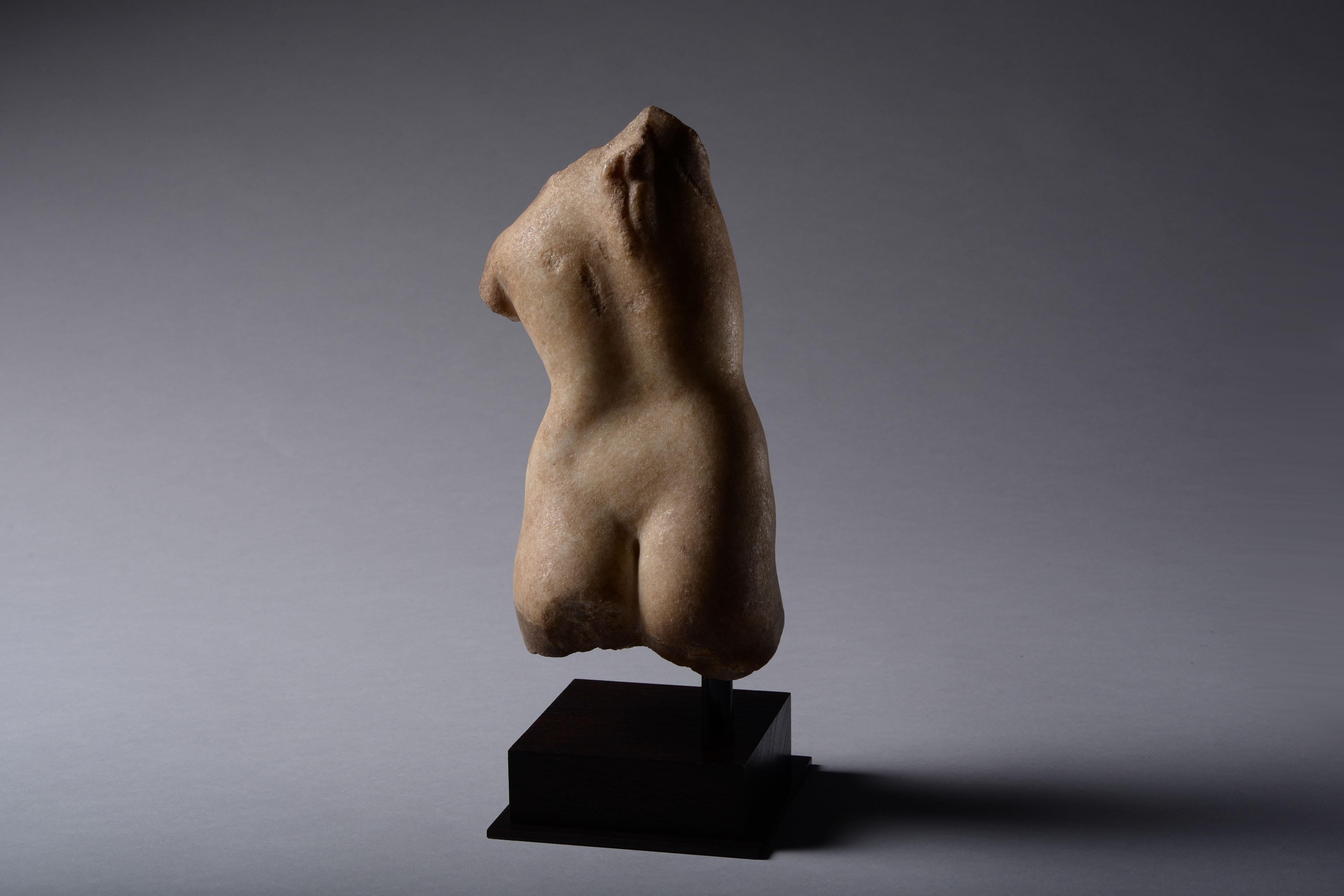 Hellenistic Marble Torso of Aphrodite Anadyomene, 100 BC 1