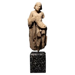 Sculpture hellénistique de Priape en marbre