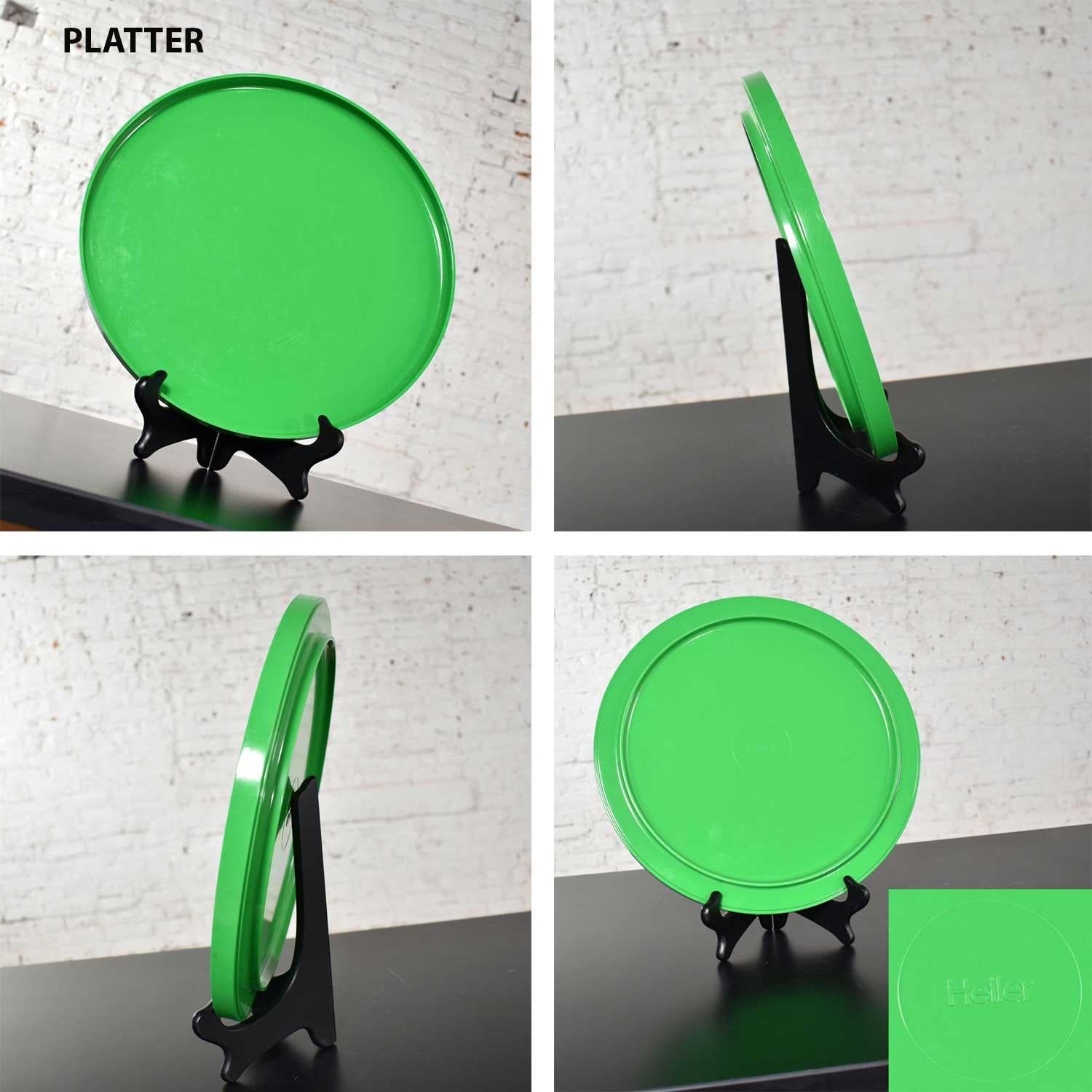 Heller Dinnerware by Lella and Massimo Vignelli in Kelly Green 58