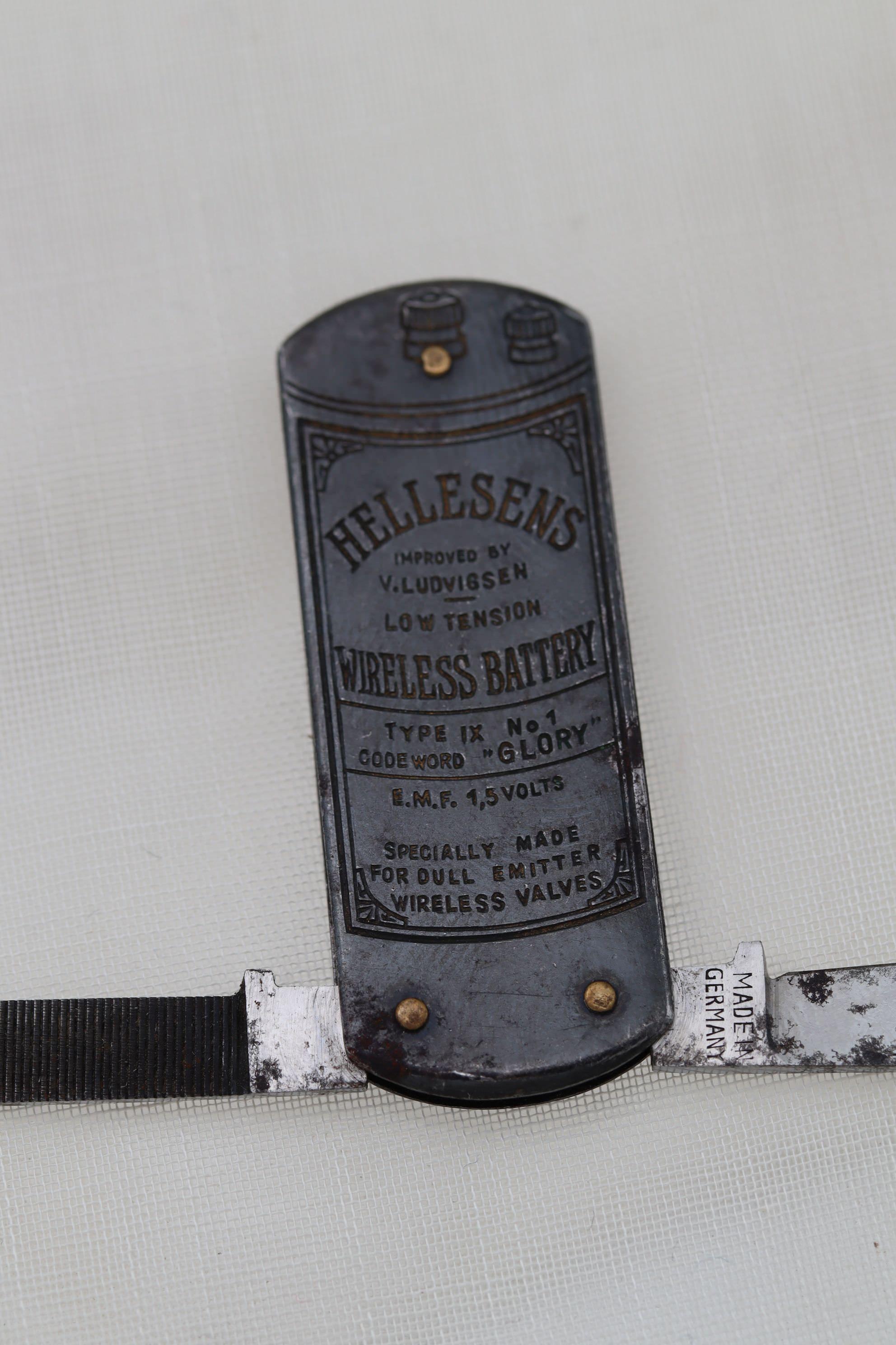 Hellesens Werbe-Taschenmesser (Deutsch) im Angebot