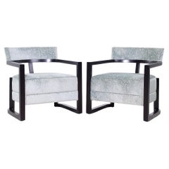 Hellman Chang Tao Lounge Chairs - Pair