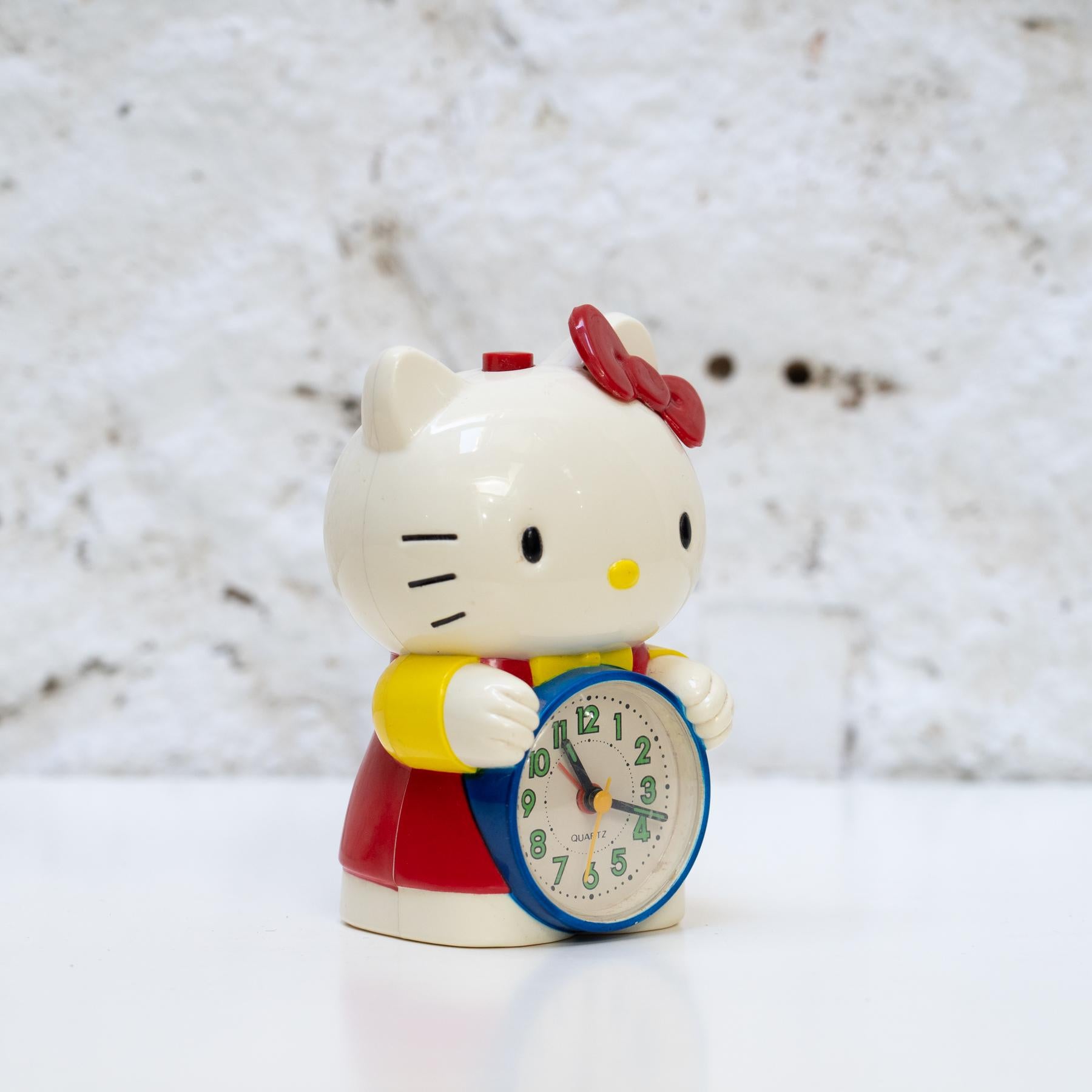 Mid-Century Modern Hello Kitty Alarm Clock (1980)