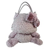 HELLO KITTY Anteprima 3D Woven Pink & Silver Wire and Ribbon