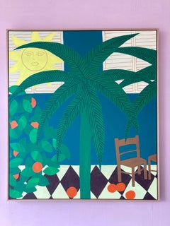 Beneath The Palm’s Shade - Mid-Century Modern Art