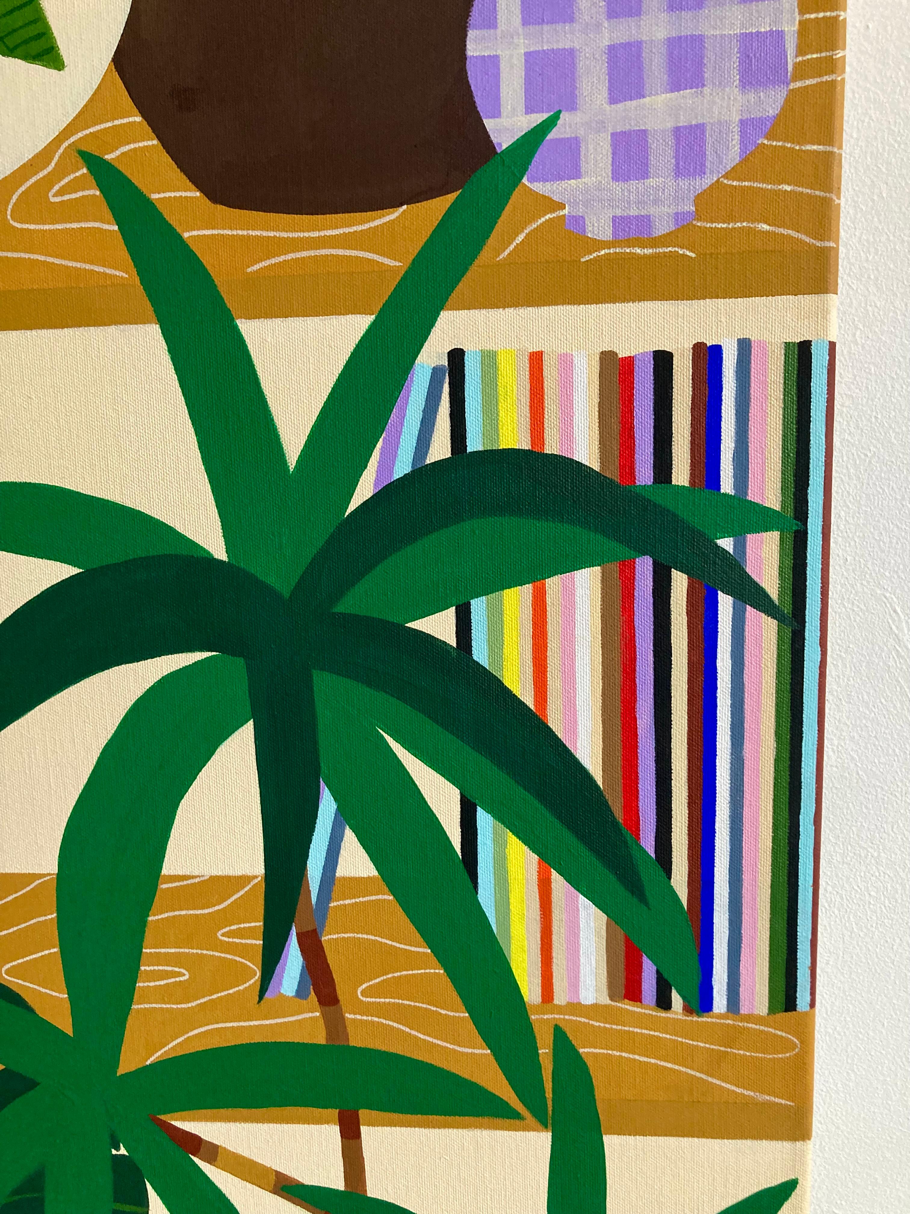 It’s Like A Jungle Sometimes - Mid-Century Modern Art For Sale 1