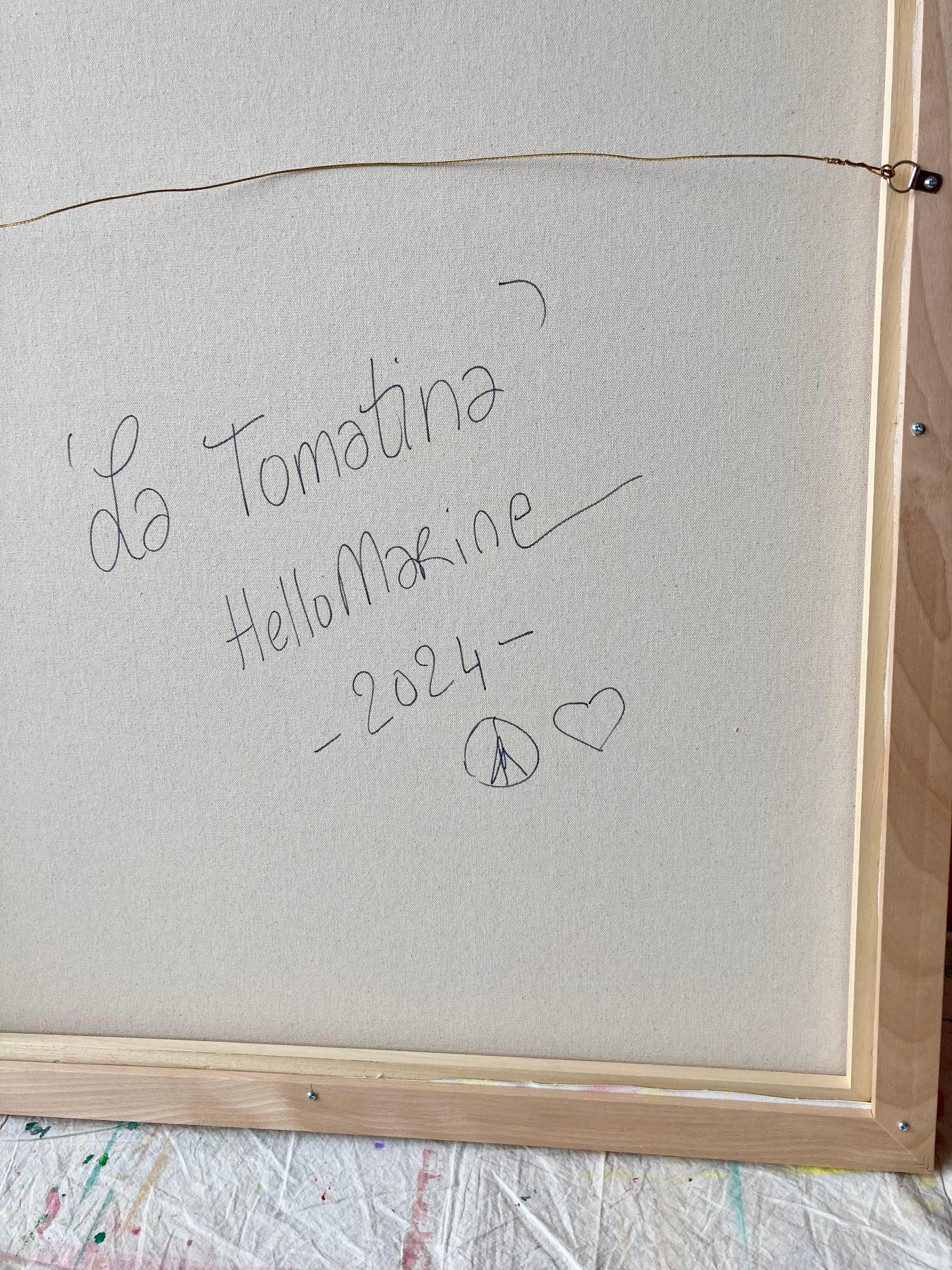 La Tomatina - Mid-Century Modern Art For Sale 1