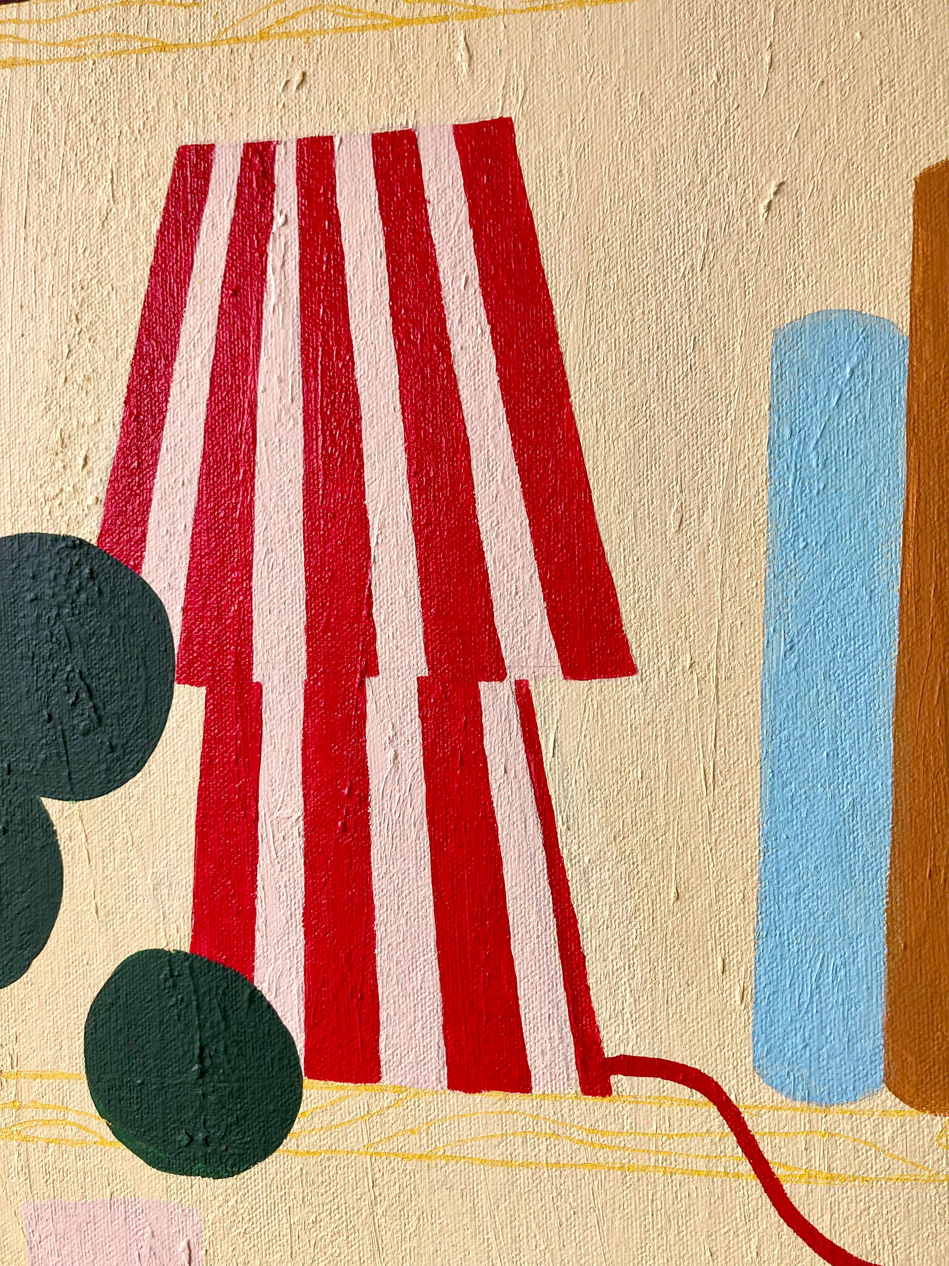 Le Soleil Du Midi - Mid-Century Modern Art For Sale 1