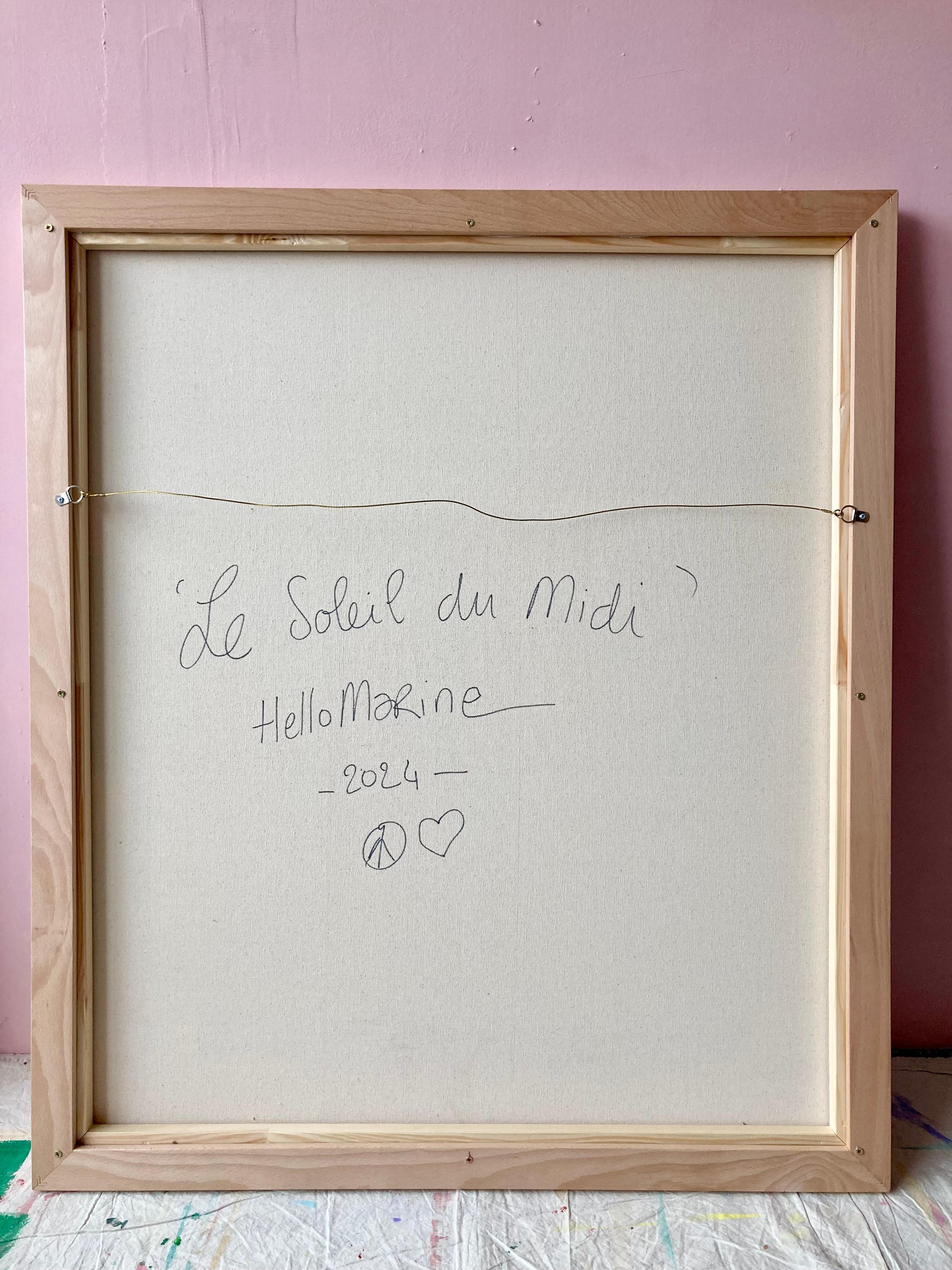 Le Soleil Du Midi - Mid-Century Modern Art For Sale 5